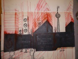 Paradigm murals and performances
